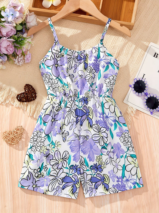 Eboo Girls One Shoulder Playsuit - Jumpsuit for Girls