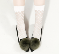Eboo Mesh Fishnet Socks for Baby Girls - Cotton, Breathable