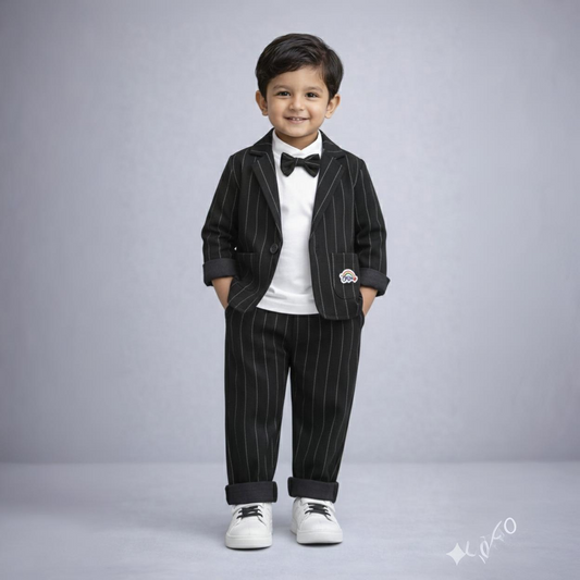 Eboo Baby Boy 3 Piece Suit With Glasses