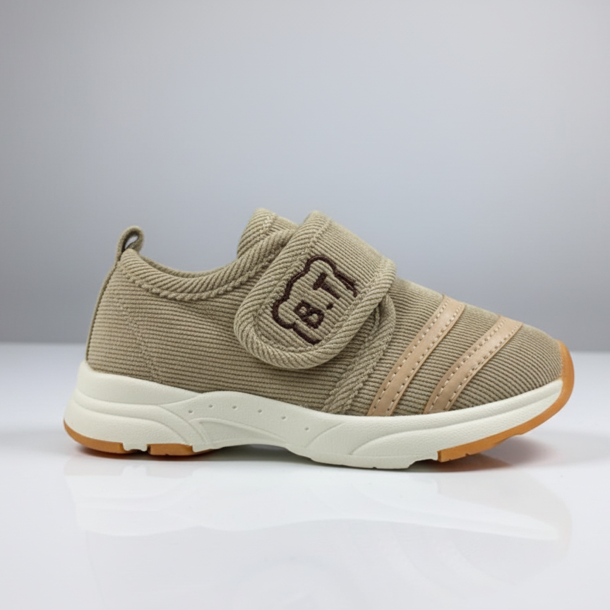 Eboo  Light Brown Strap Shoe, Durable Sole