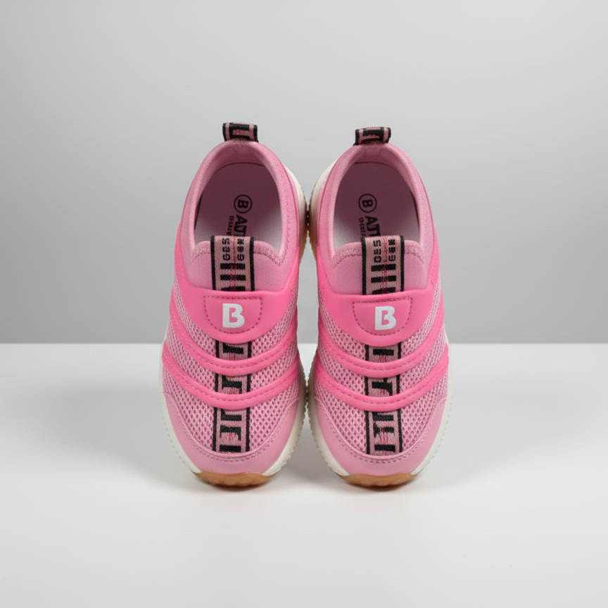 Eboo Little Kid Pink Mesh Athletic Shoes