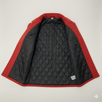 Eboo Kids Royal Winter/Fall Dress Coat (Red)