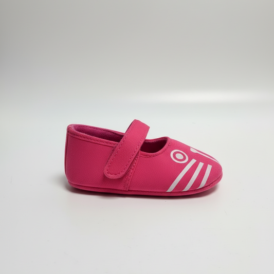 Eboo Cute Cat Face Soft Sole Shoes