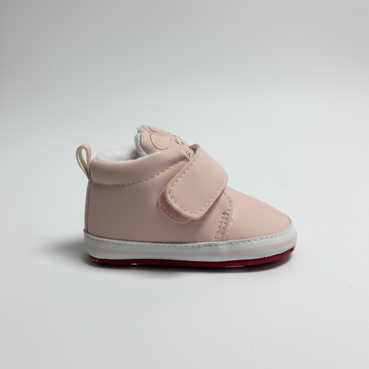 Eboo Pink Mouse Face Baby Shoes
