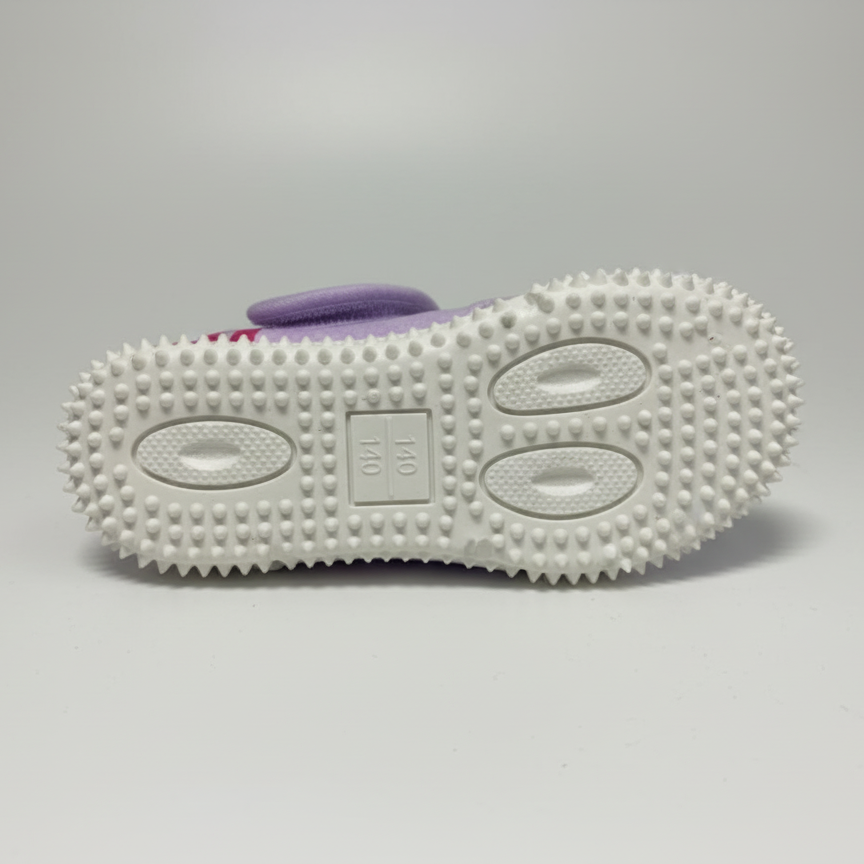 Eboo Kids' Purple Bear Velcro Shoes