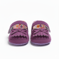 Eboo Purple Fringe Baby Sandals