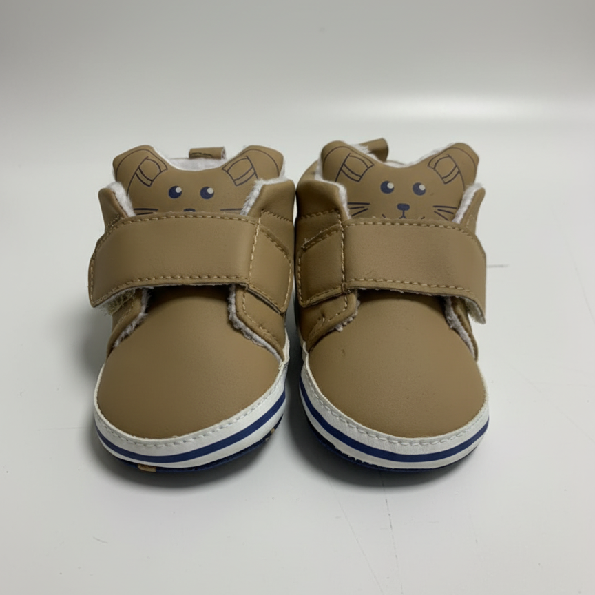 Eboo Baby Animal Face Soft Sole Boots