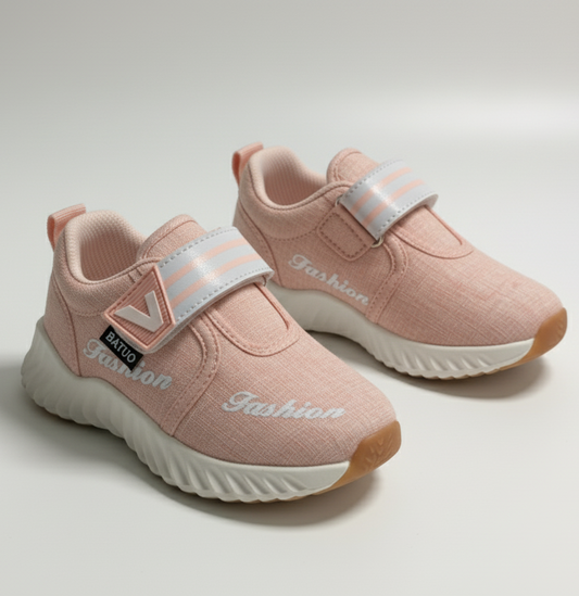 Eboo Kids' Pink "Fashion" Velcro Shoes