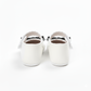 Eboo Infant Beige Soft Sole Bow Shoes