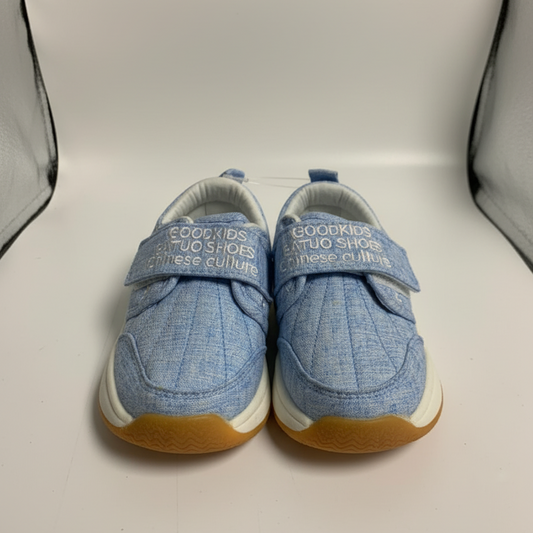 Eboo Baby Blue Quilted Canvas Shoes