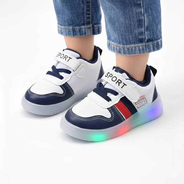 Eboo Kids Led New Light up Sneakers Boots Shoes with Bow