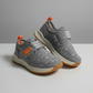 Eboo  Fashion Star-Print Toddler Sneakers (Grey/Orange)