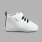 Eboo White Baby Sneakers with Black Laces