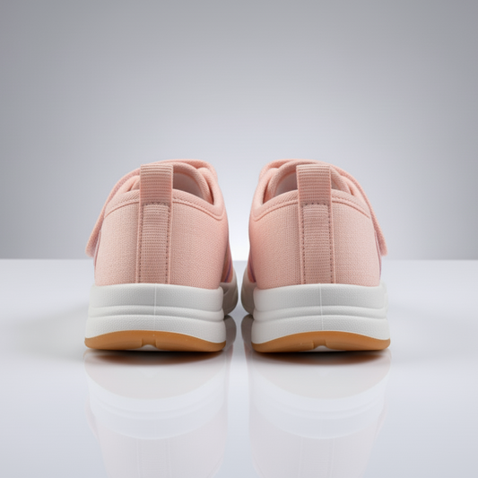 Eboo Kids' Easy-Wear Pink Athletic Comfort Shoes