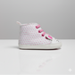 Eboo Girls White Polka Dot Bunny Face Shoes