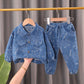 Eboo Teddy Bear Print Jacket & Pant Set