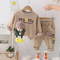 Eboo Casual Smile Print Kids 2-Piece Set Ã¢?? Cozy Sweatshirt & Pants
