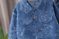 Eboo Teddy Bear Print Jacket & Pant Set