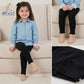 Eboo Girls Trouser Pajama Tights for Toddler & Kids (BLACK)