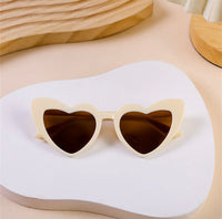 Eboo Kids Heart Sunglasses Trendy Girls Glasses Heart Shape