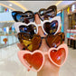 Eboo Kids Heart Sunglasses Trendy Girls Glasses Heart Shape
