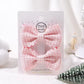 Eboo High Quality Solid Color Kids Bows Hair Clips