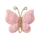 Eboo Handmade Knitted Colorful Butterfly Hair Clips Soft Solid Color