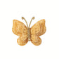 Eboo Handmade Knitted Colorful Butterfly Hair Clips Soft Solid Color