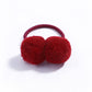Eboo Kids Candy Color Elastic for Pony Tail Hair Ties with Sweet Ball Design Baby Girls