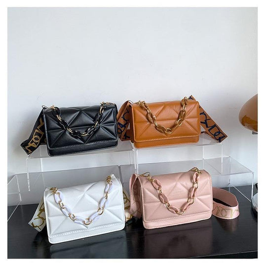 Eboo New Fashion Shoulder Bag Simple and Niche Diagonal Cross Bag