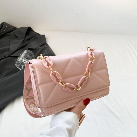 Eboo New Fashion Shoulder Bag Simple and Niche Diagonal Cross Bag