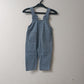 Cute Cat Denim Overalls for Baby Girls