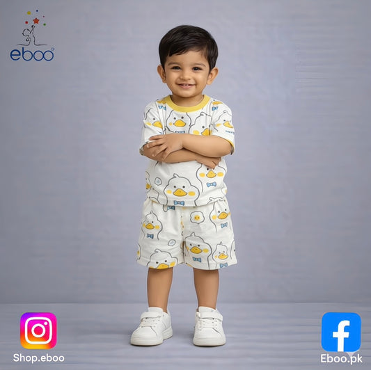 Eboo Boys Cute Duck Printed outfit set