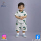 Eboo Cute Crocodile Printed 2PCS Outfit set