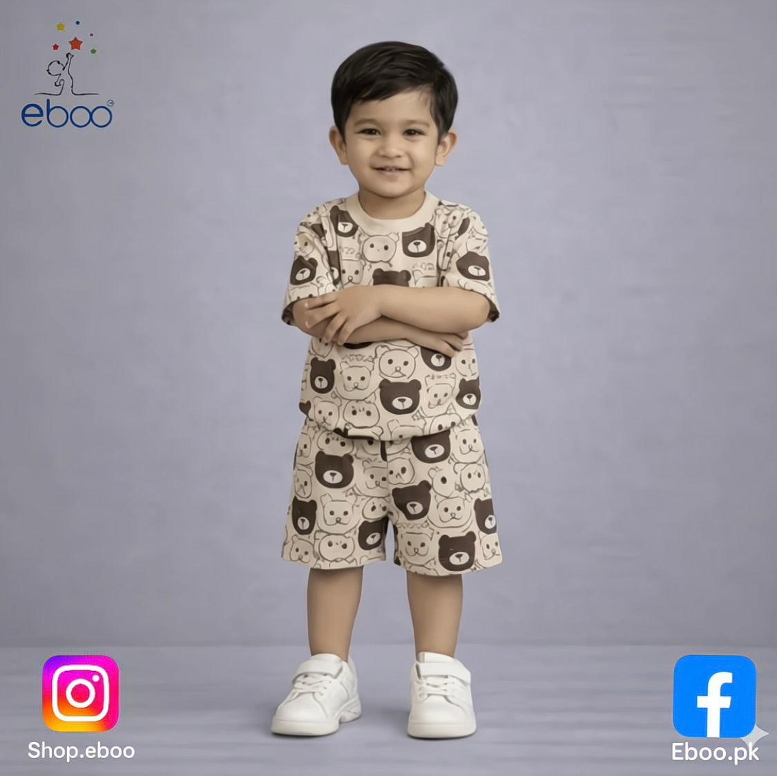 Eboo Infant Boys Girls Two Piece Outfits Set