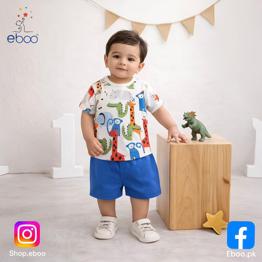 Eboo Boys T-shirt & Shorts Set