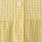 Eboo Baby Girls Sleeveless Heart Print Dress+Bag Set (YELLOW)