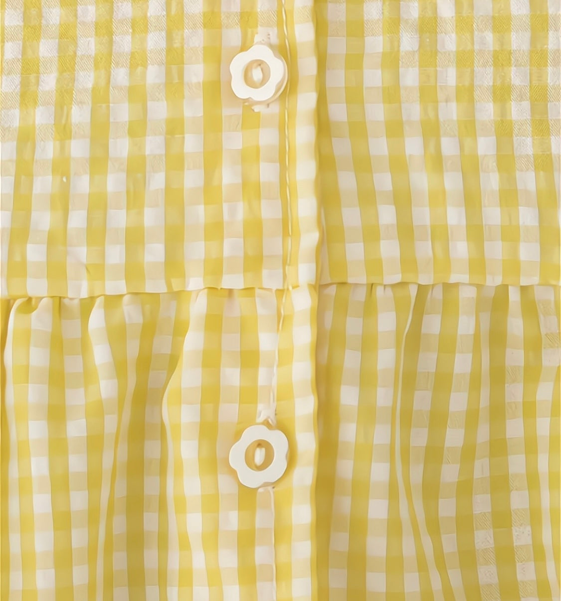 Eboo Baby Girls Sleeveless Heart Print Dress+Bag Set (YELLOW)