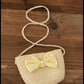 Eboo Baby Girls Sleeveless Heart Print Dress+Bag Set (YELLOW)