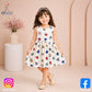 Eboo Princess Multi-Heart Printed Frock for Baby Girls