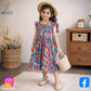 SUMMER GIRLS SWEET MULTI FLOWERS DRESS