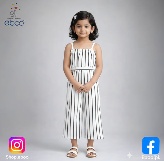 Eboo Soft and Luxury Premium Quality Party Outfit Black and White Lining