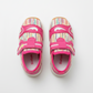 Eboo Rainbow Stripe Kids Sneakers with Velcro Strap