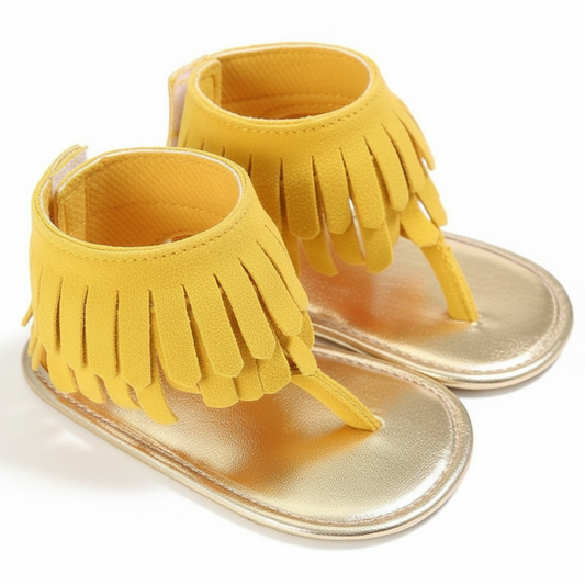 Eboo Infant Fringe Thong Sandals