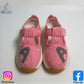Eboo Pink Polka Dot Canvas Toddler Shoes