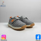 Eboo  Fashion Star-Print Toddler Sneakers (Grey/Orange)