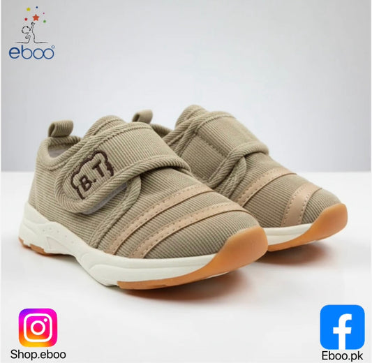 Eboo  Light Brown Strap Shoe, Durable Sole