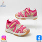 Eboo Rainbow Stripe Kids Sneakers with Velcro Strap