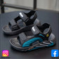 Eboo Boys' Stylish Open-Toe Sandals - Cool & Comfortable * with Straps, Soft PVC Sole
