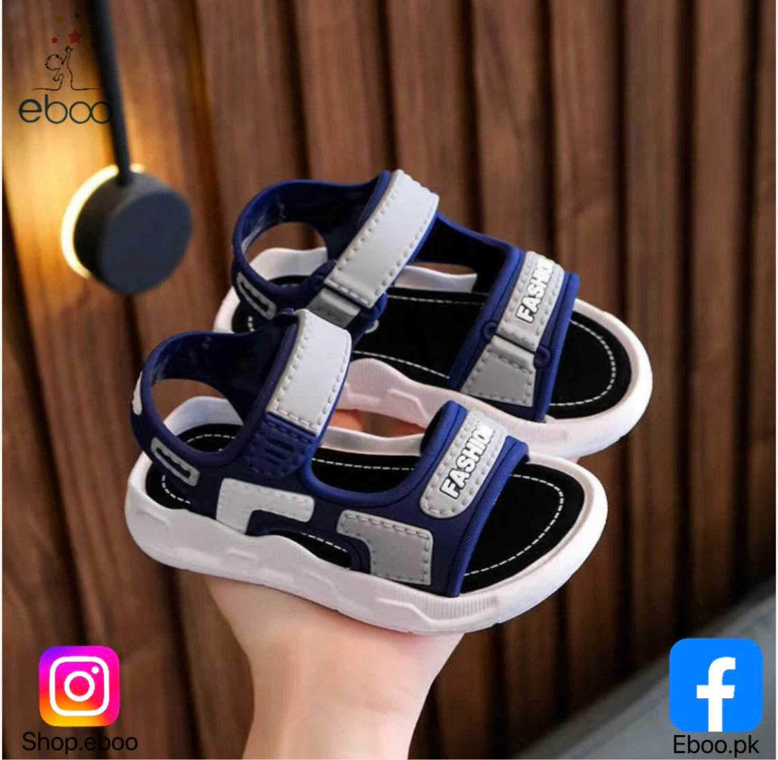 Eboo Children's Sandals Non-slip Sports Student Shoes Kids